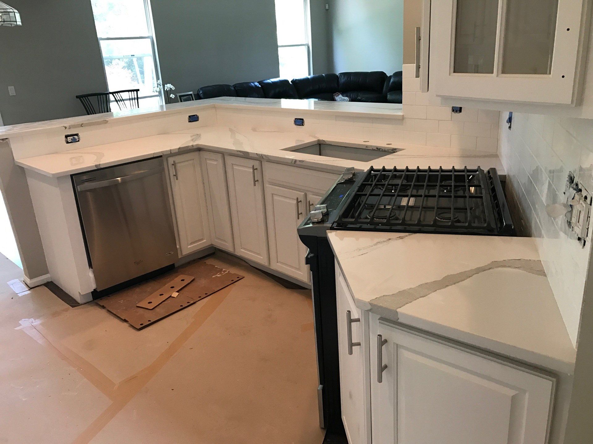 Marble Countertop Installation in West Islip, NY