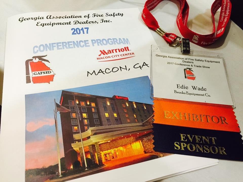 A conference program for the georgia association of fire safety equipment dealers inc.