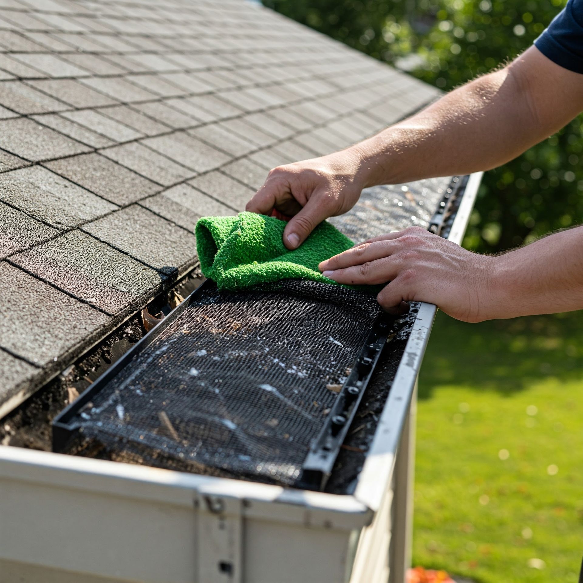 Boise Gutter Leaf Screens