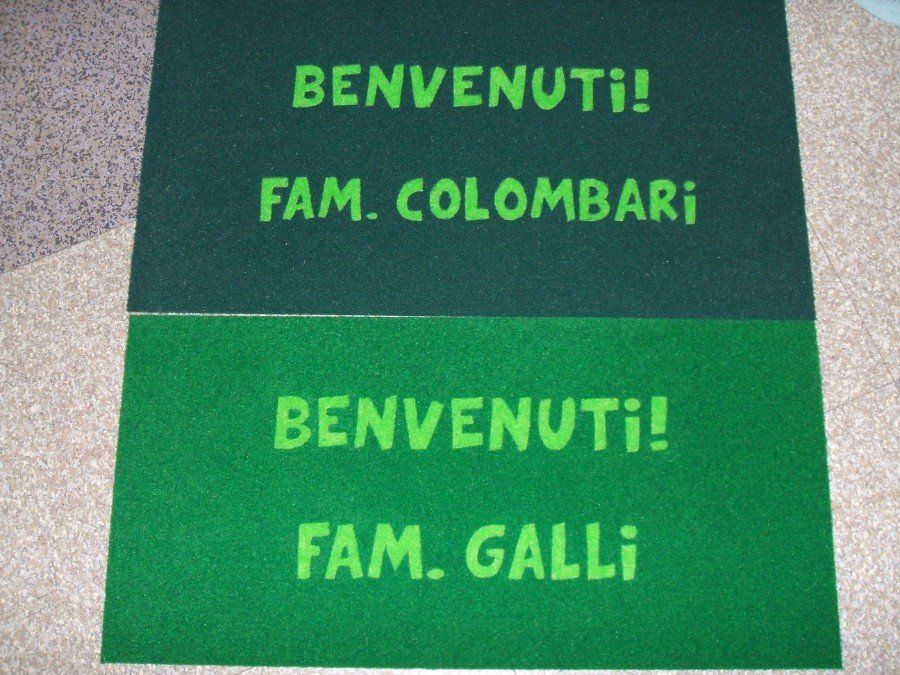 zerbino per ingresso