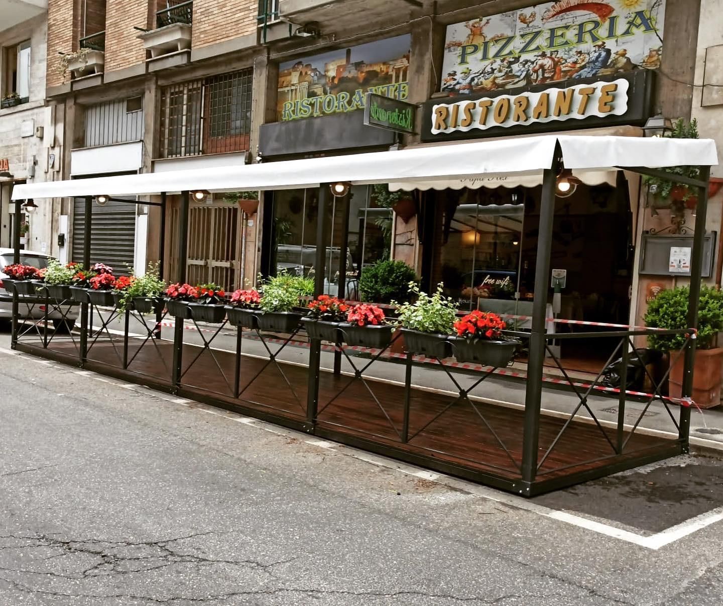 pergole, coperture, gazebi in metallo roma