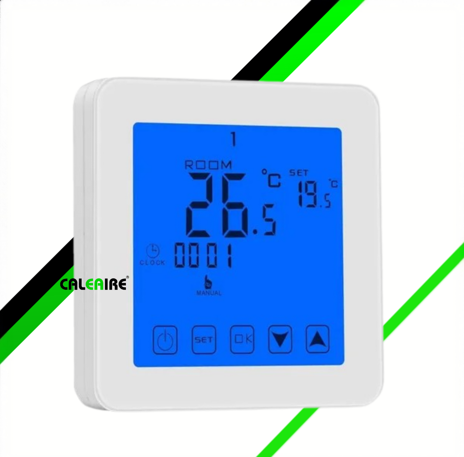 TERMOSTATO DIGITAL TACTIL PROGRAMABLE