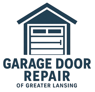 It is a logo for a garage door repair company.