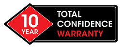 10 Year Total Confidence Warranty