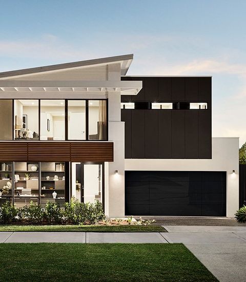 Series Black Sheer Panel — Wind Rated Sectional Doors in Cairns, QLD