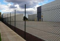 industrial fence chainwire commercial fence trident fencing