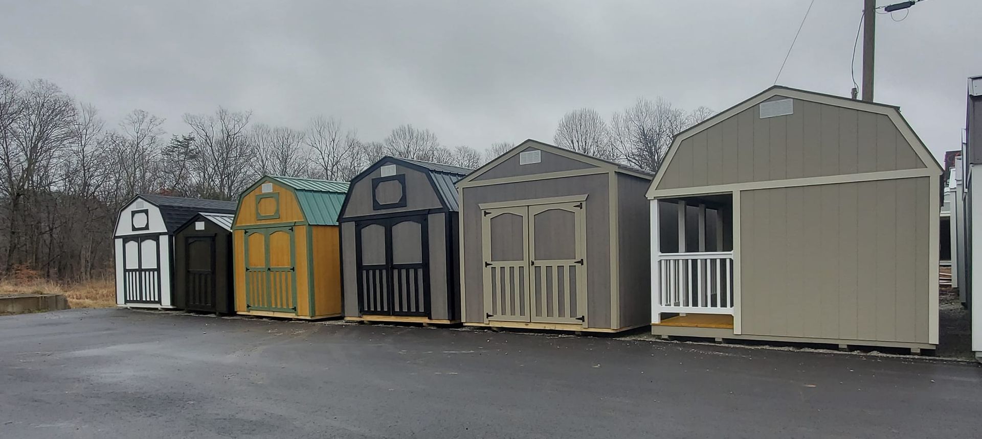 sheds, portable buildings and more