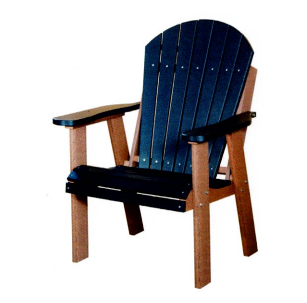 fan back patio chair