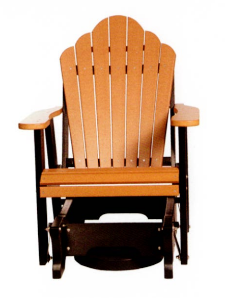adirondack glider with swivel