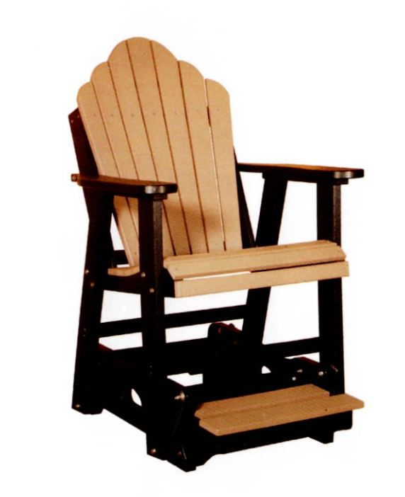 adirondack balcony glider