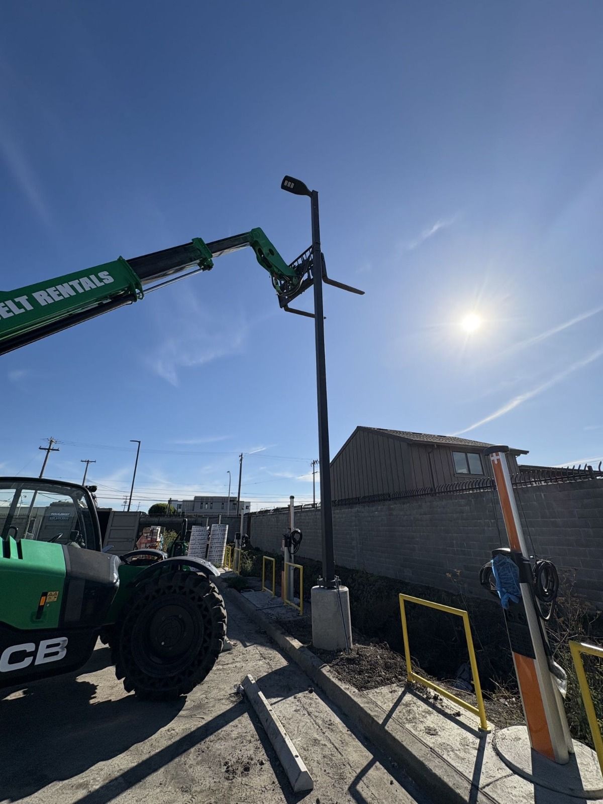 parking lot lighting commercial electrical