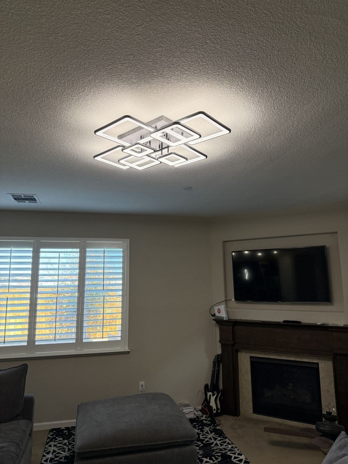 living room lighting upgrade