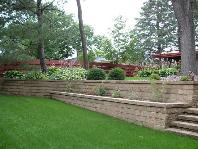 Retaining Wall — Anoka, MN — AAA All American Lawn & Landscaping