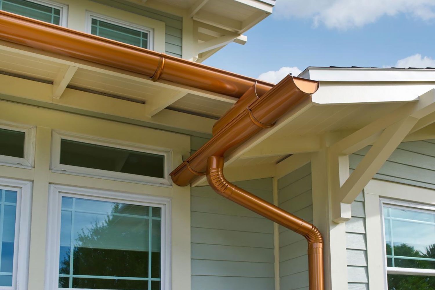 Copper & Steel Residential Gutters