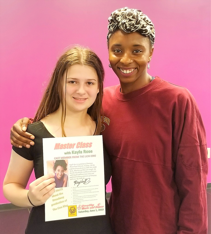 QMD Students Roar With Cast Member Of The Lion King 4