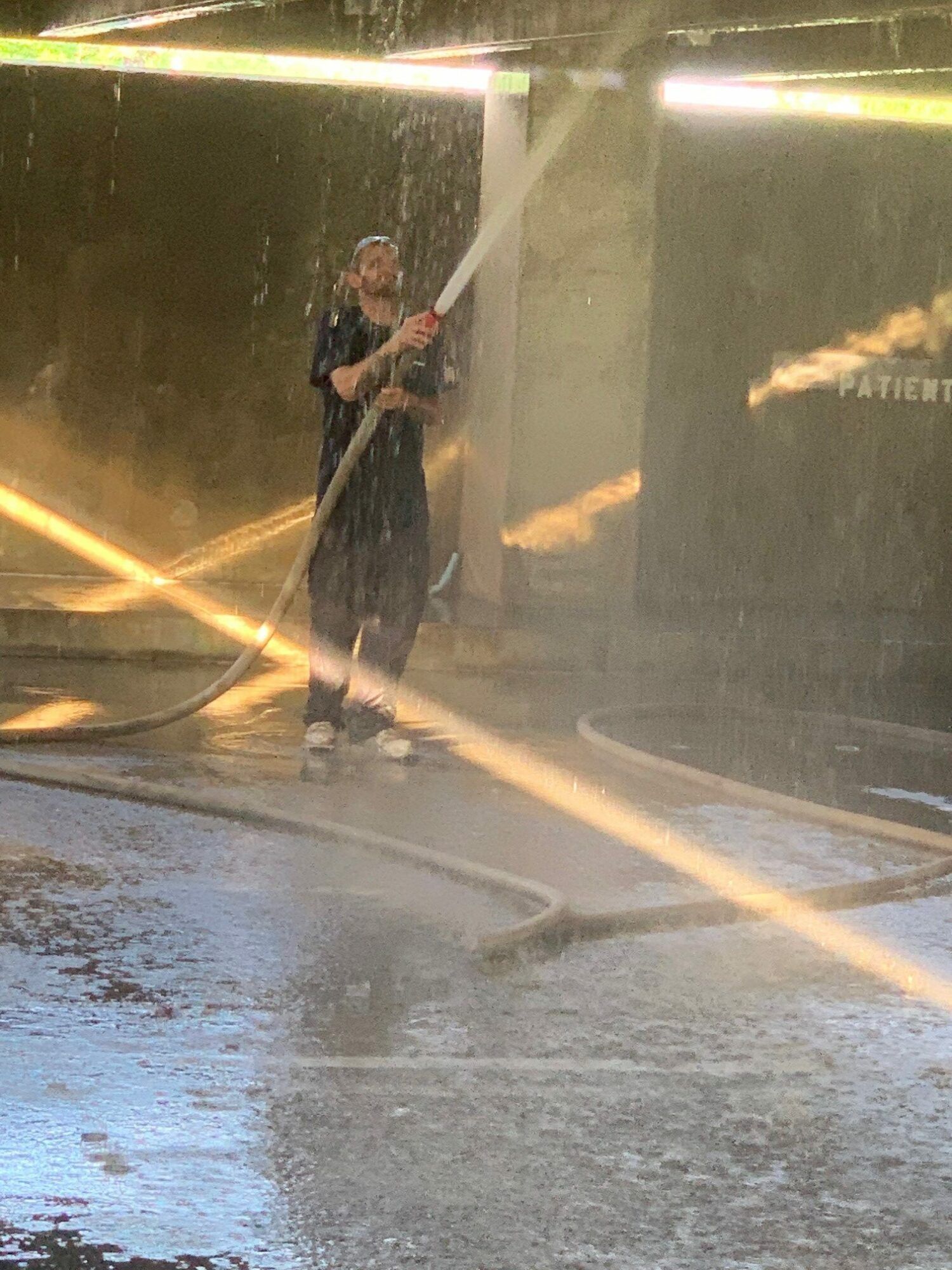 Man Using Pressure Washing | S. Glens Falls, NY | Performance Industrial