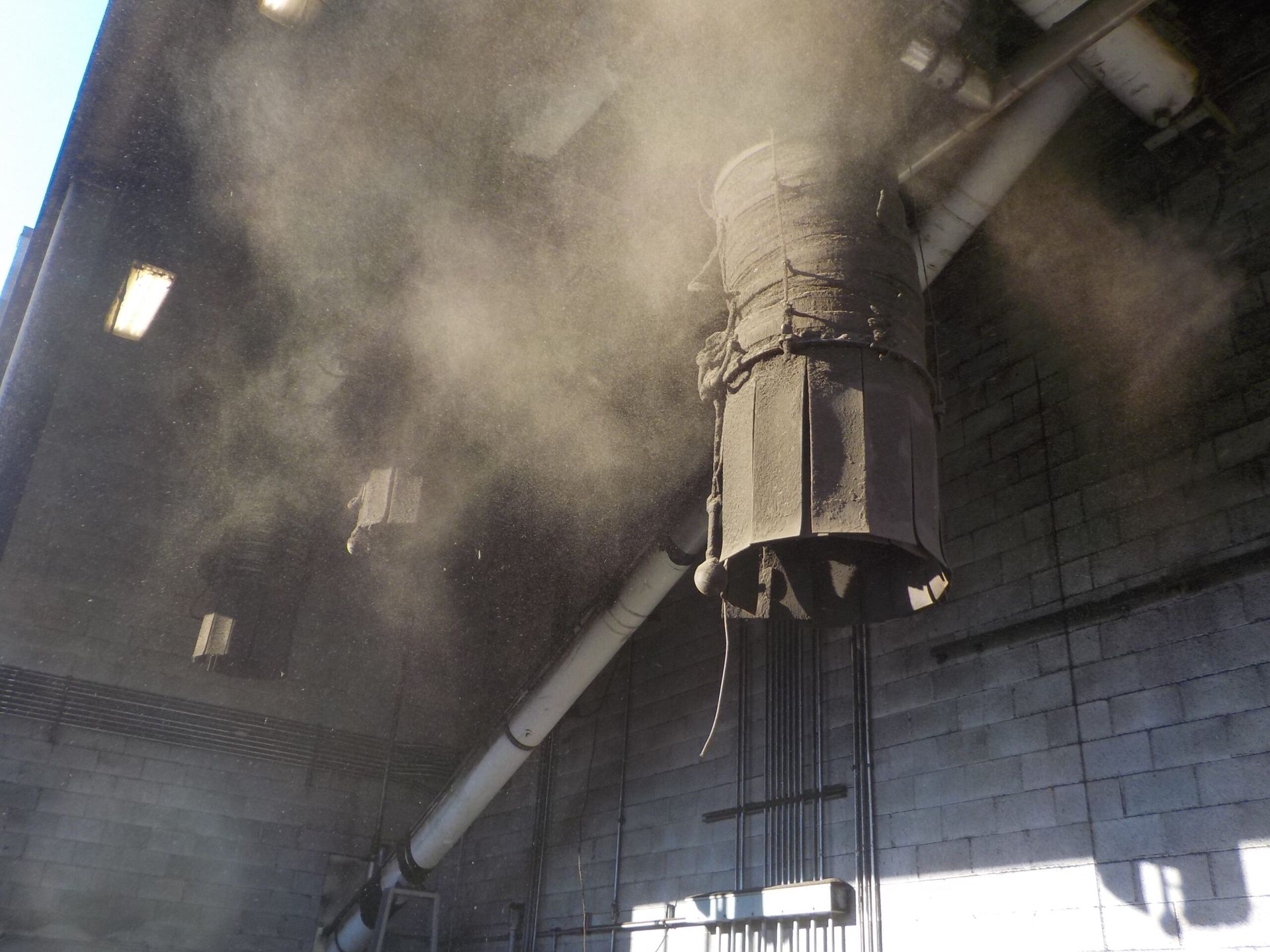 Smoke Is Coming out Of a Pipe in A Building | S. Glens Falls, NY | Performance Industrial