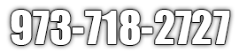 Phone number: 973-718-2727, white text with black border.