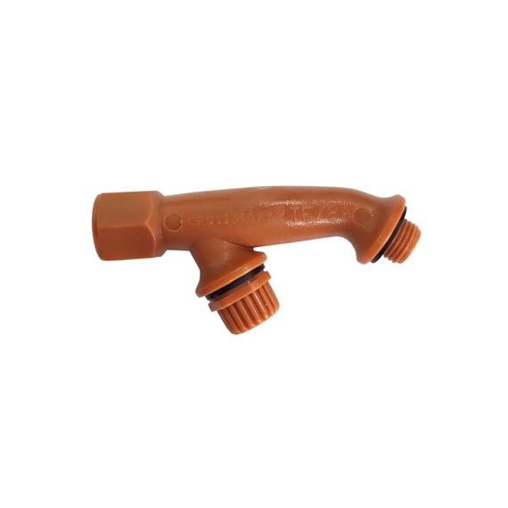 twin elbow, elbow for sprayer, jun chong product, sprayer accessories.