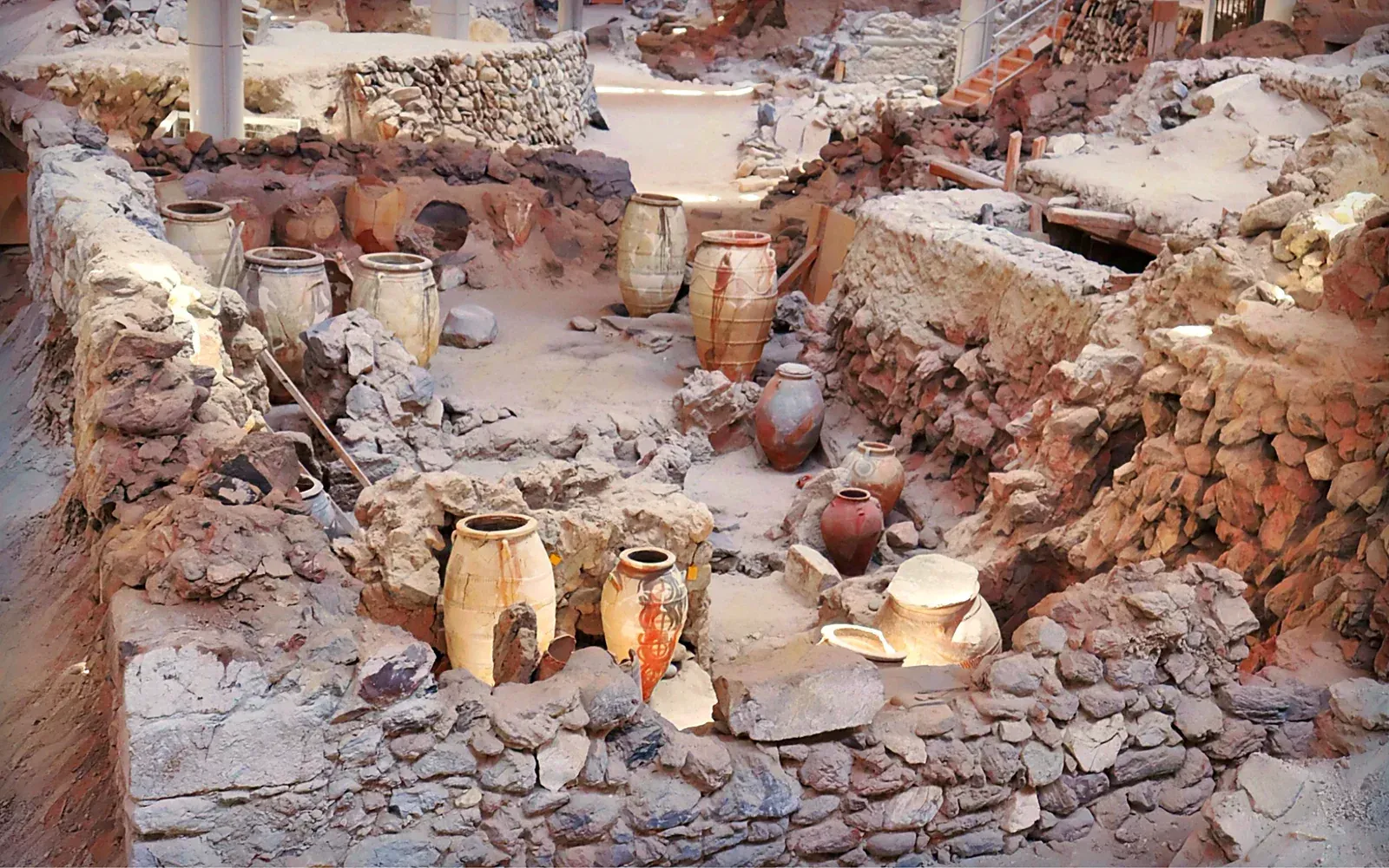 Akrotiri Exchavation Site