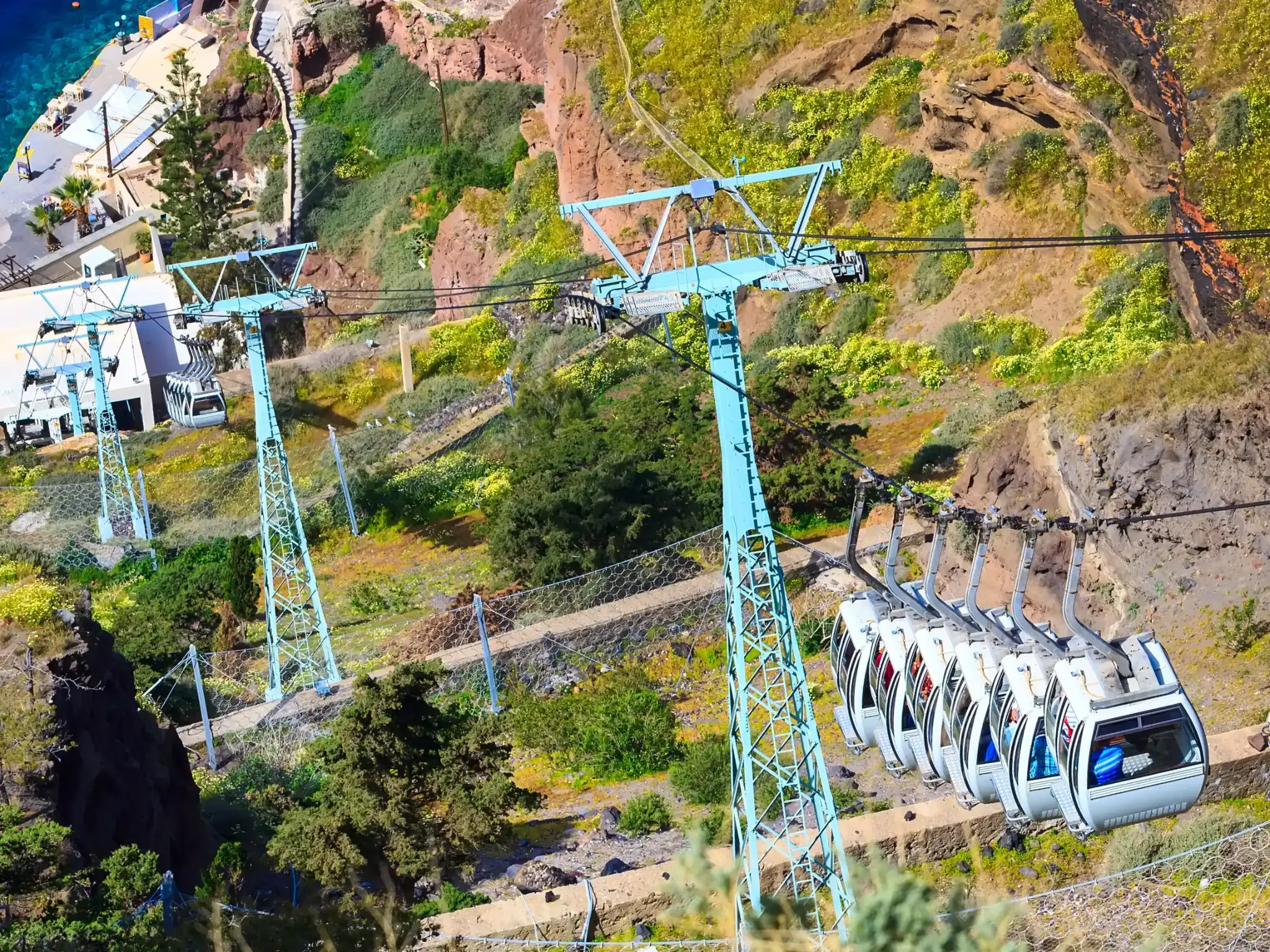Santorini cable car guide