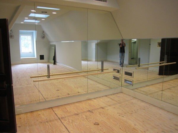 Installed Large Mirror — Addison, TX — Barco Mirror And Glass