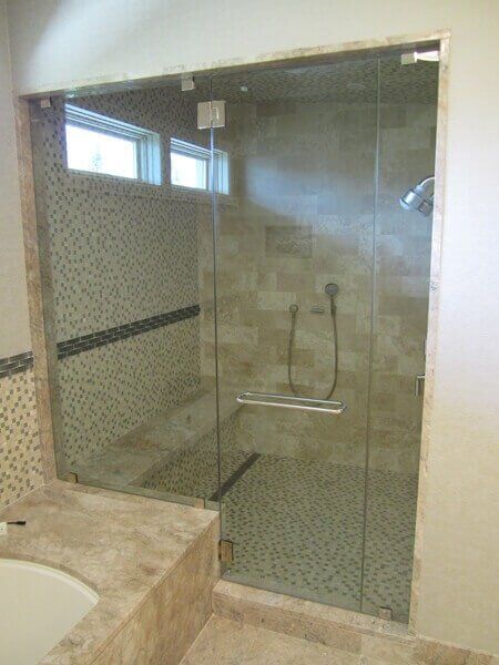 Modern Bathroom — Addison, TX — Barco Mirror And Glass