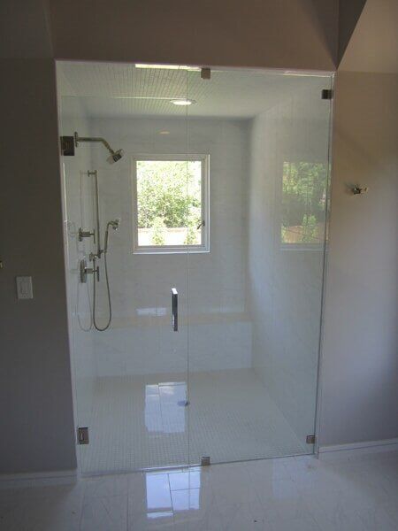 Simple Shower Room — Addison, TX — Barco Mirror And Glass