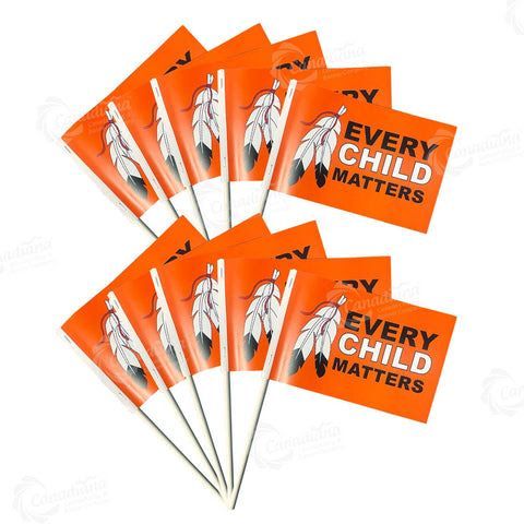 250-ECMPF Every Child Matters Paper Flags 10/Pack 6