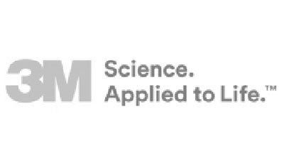3M Science Applied to Life greyscale logo