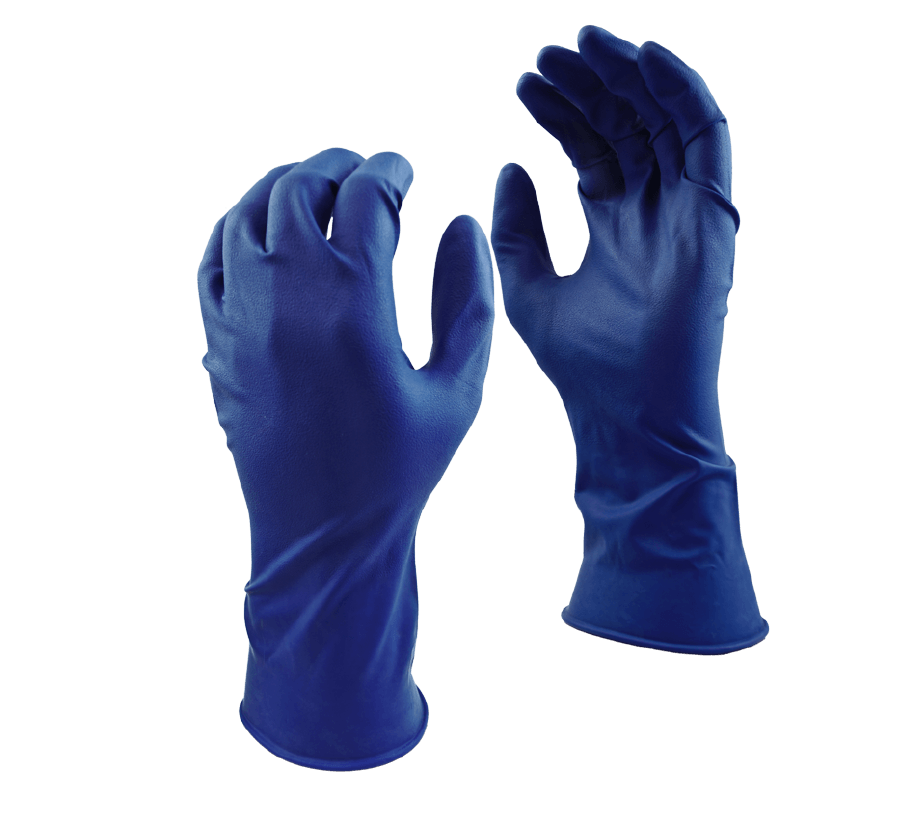 rubber safety gloves