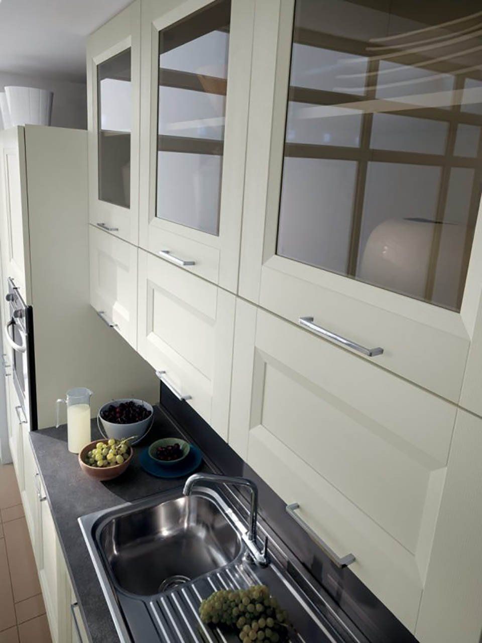 Cucina Componibile Caravaggio effetto larice