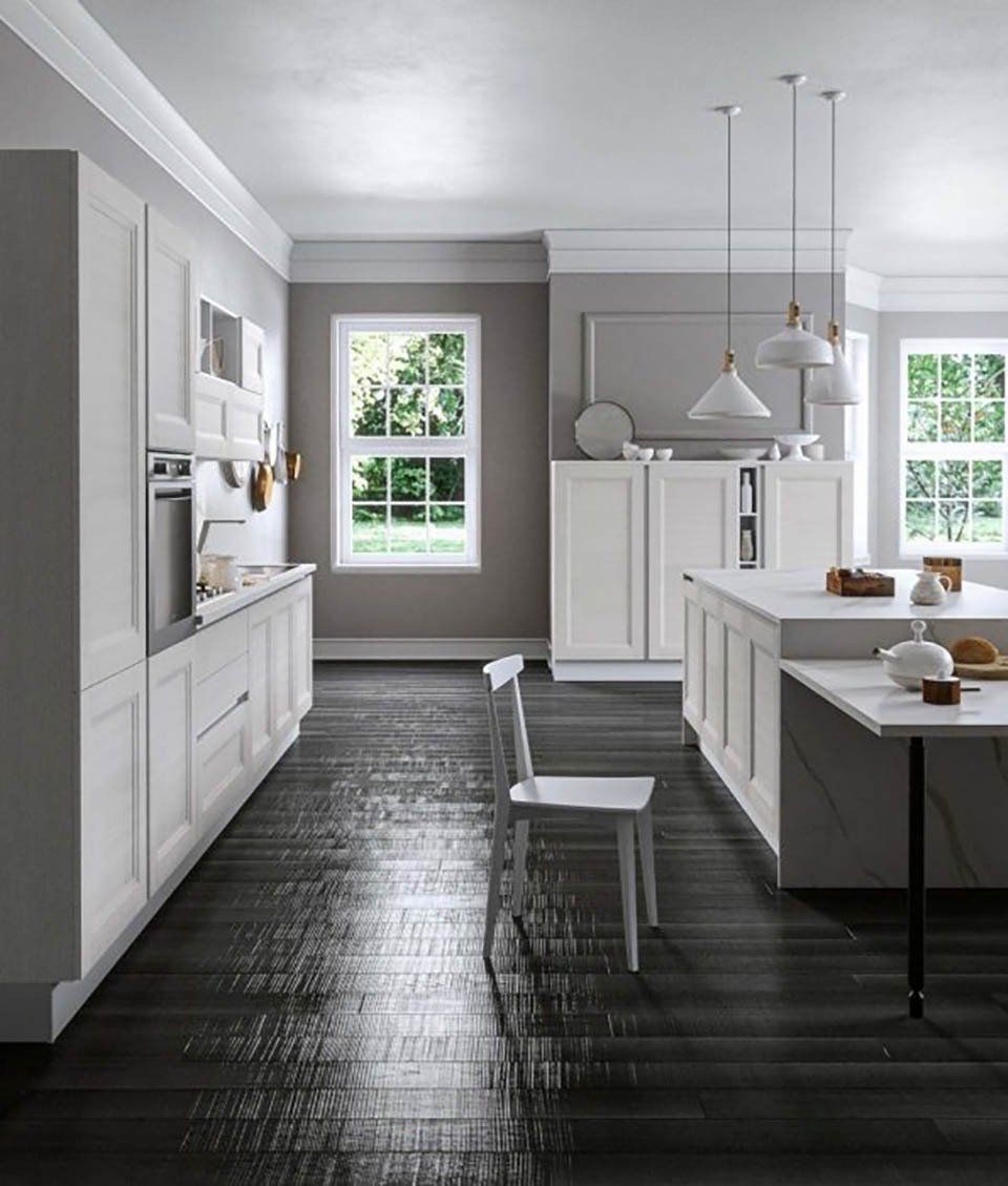 Cucina Componibile Caravaggio con isola