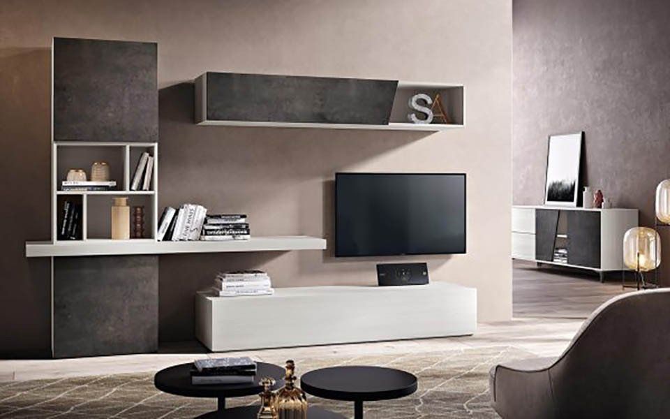 Parete Day One due colori