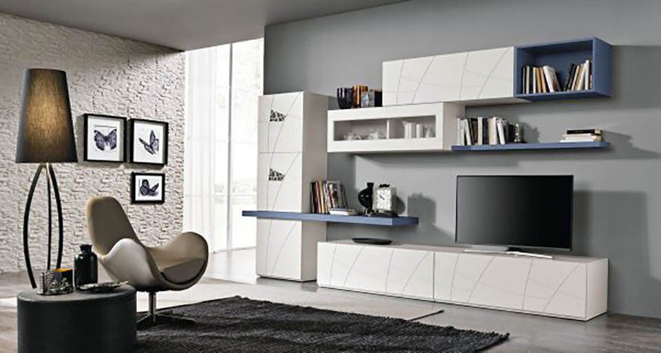 Parete soggiorno Lapis