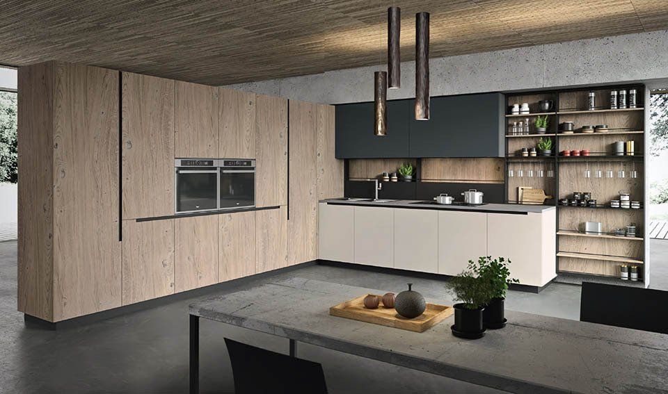 cucina Aran color legno