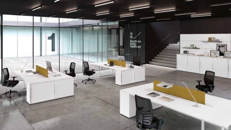 Scrivania operatore Be1 arredo ufficio