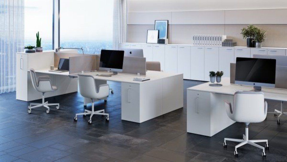 Scrivania Pop Easy per ufficio