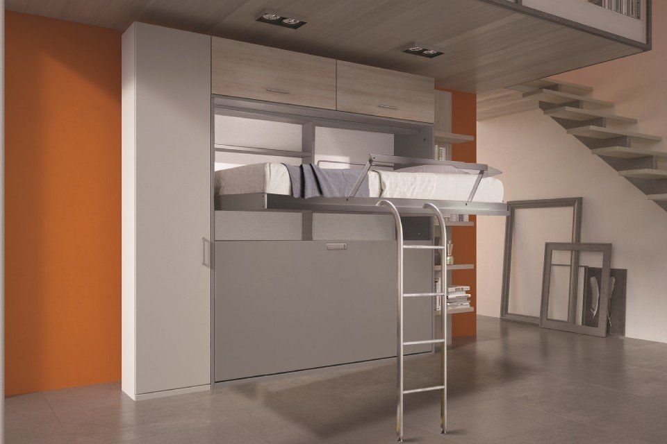 Letto a castello “richiudibile”