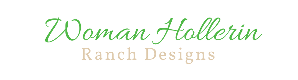 woman hollarin ranch logo
