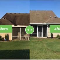 low pressure roof cleaning