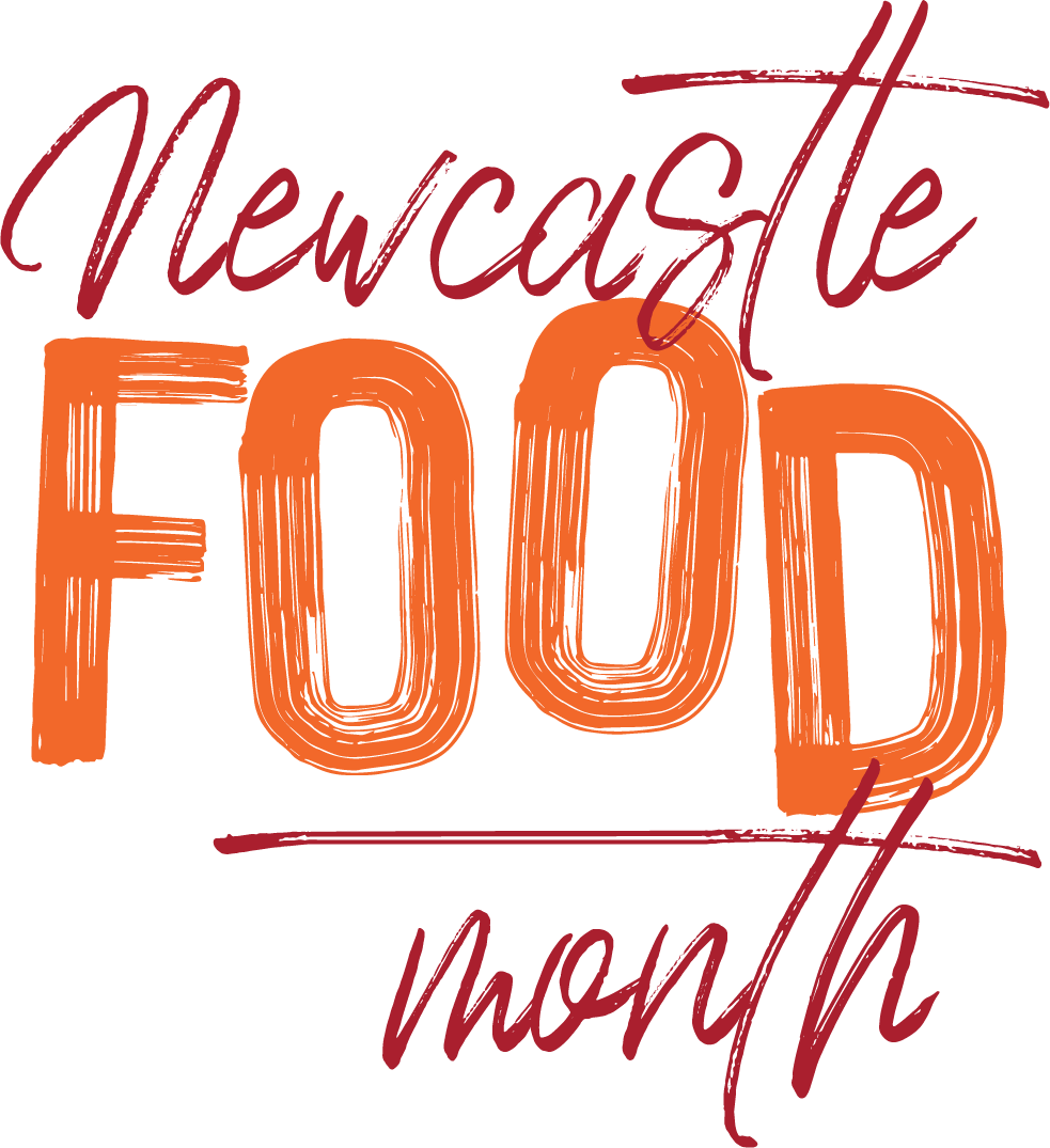 Newcastle Food Month logo - a digital marketing client of Soqual Creative Agency.