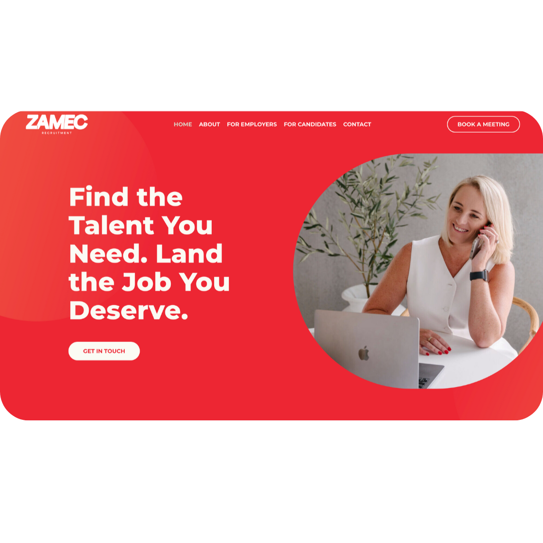 Zamec Website Preview
