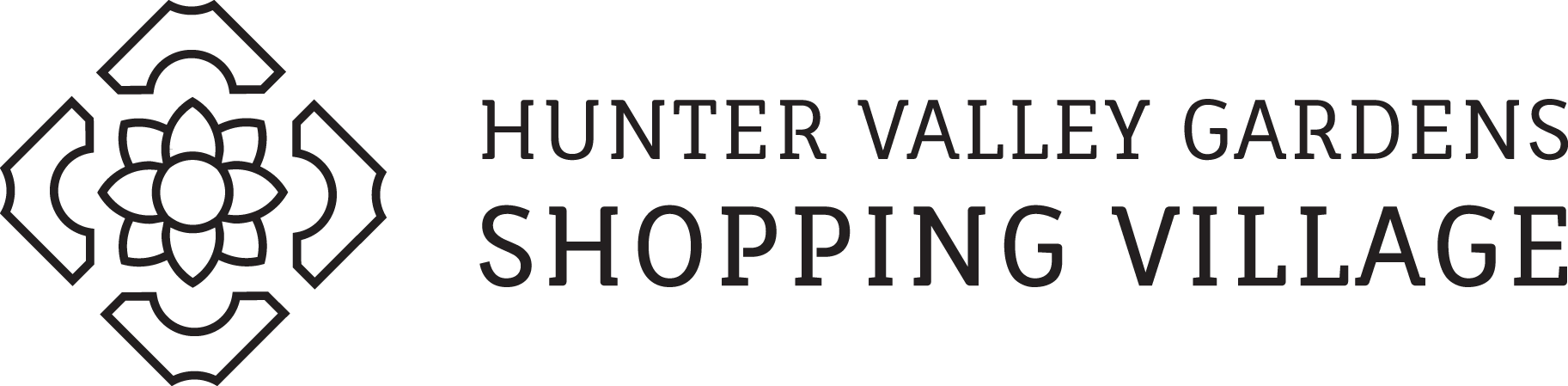 Hunter Valley Shopping Village logo - a client of Soqual Creative Agency.