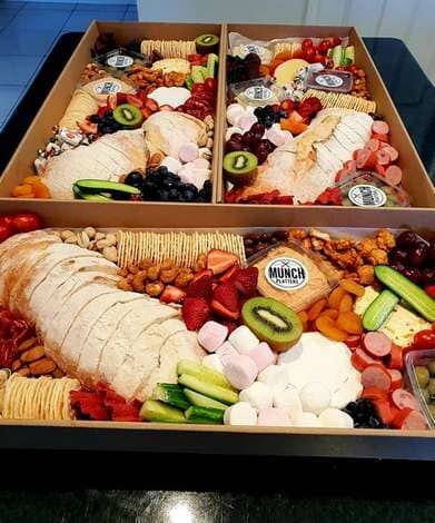 Kiwi and bread platter — Munch Platters in Toowoomba, QLD