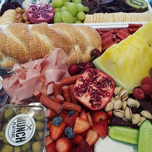 Fruit and bread platter —  Munch Platters in Toowomba, QLD