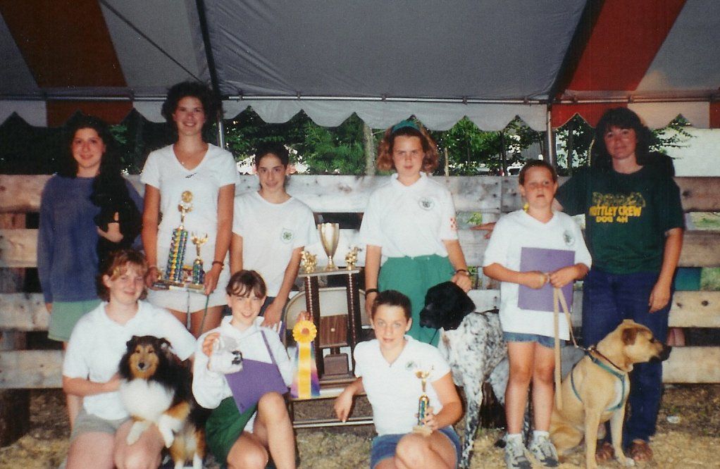 dog excellence competition trophy