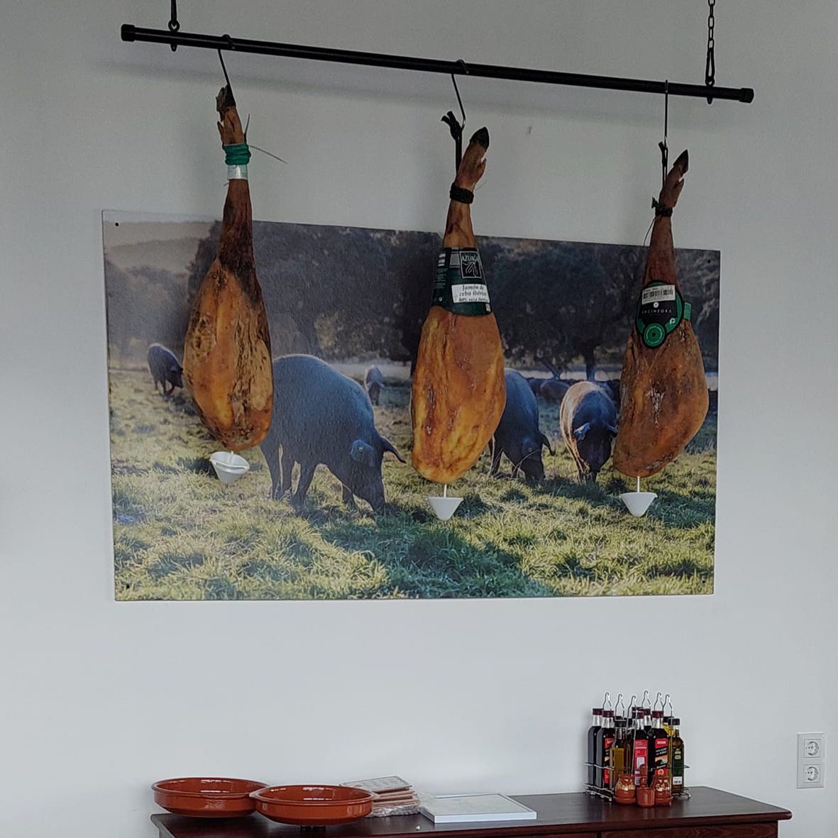 Seranoschinken am Stück