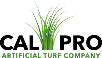 CAL PRO logo with grass graphic above bold text, 
