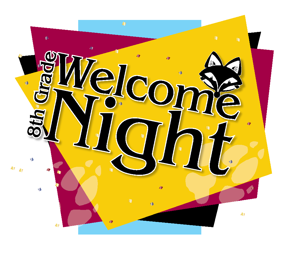 8th Grade Welcome Night logo